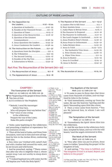 NKJV The Open Bible by Thomas Nelson