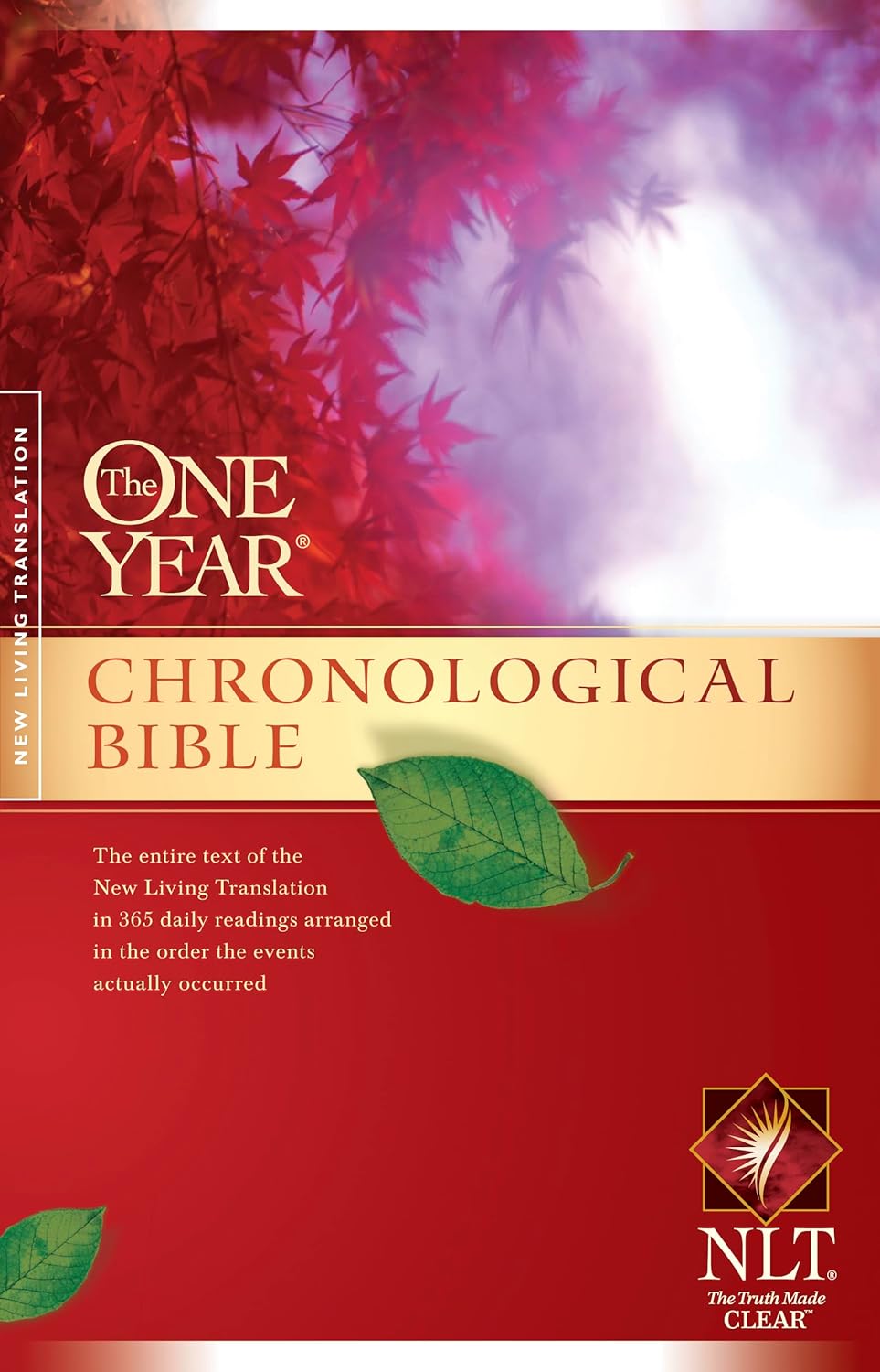 NLT One Year Chronological Bible image 1