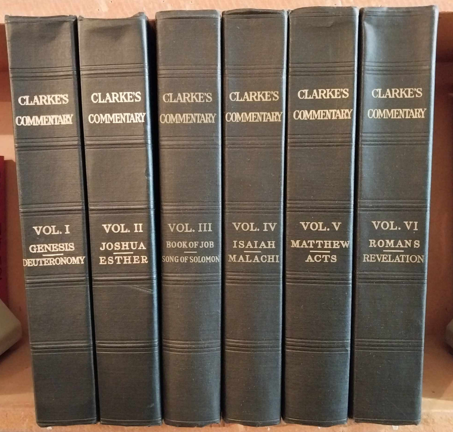 Clarke's Commentary: Six-Volume Set image 0