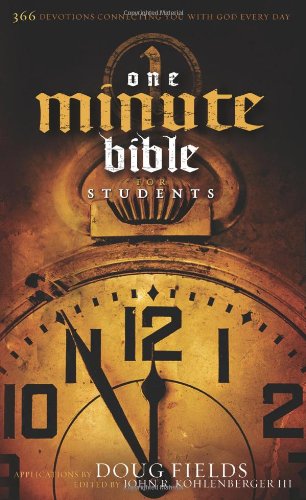 CSB One Minute Bible for Students by Doug Fields image 0