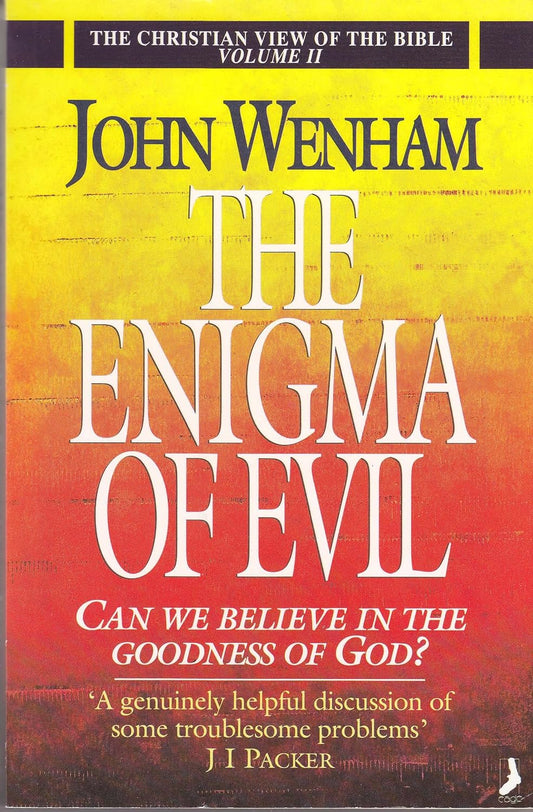Enigma of Evil by John Wenham image 0
