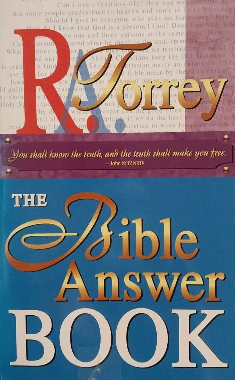 Bible Answer Book by R.A. Torrey image 1