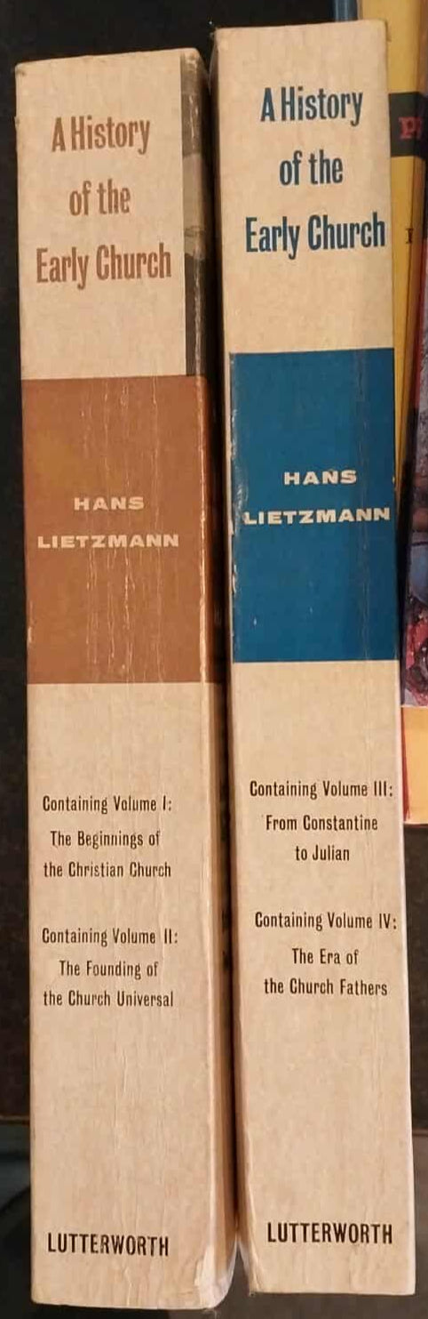 A History of the Early Church by Hans Lietzmann (2-Book Set) image 1