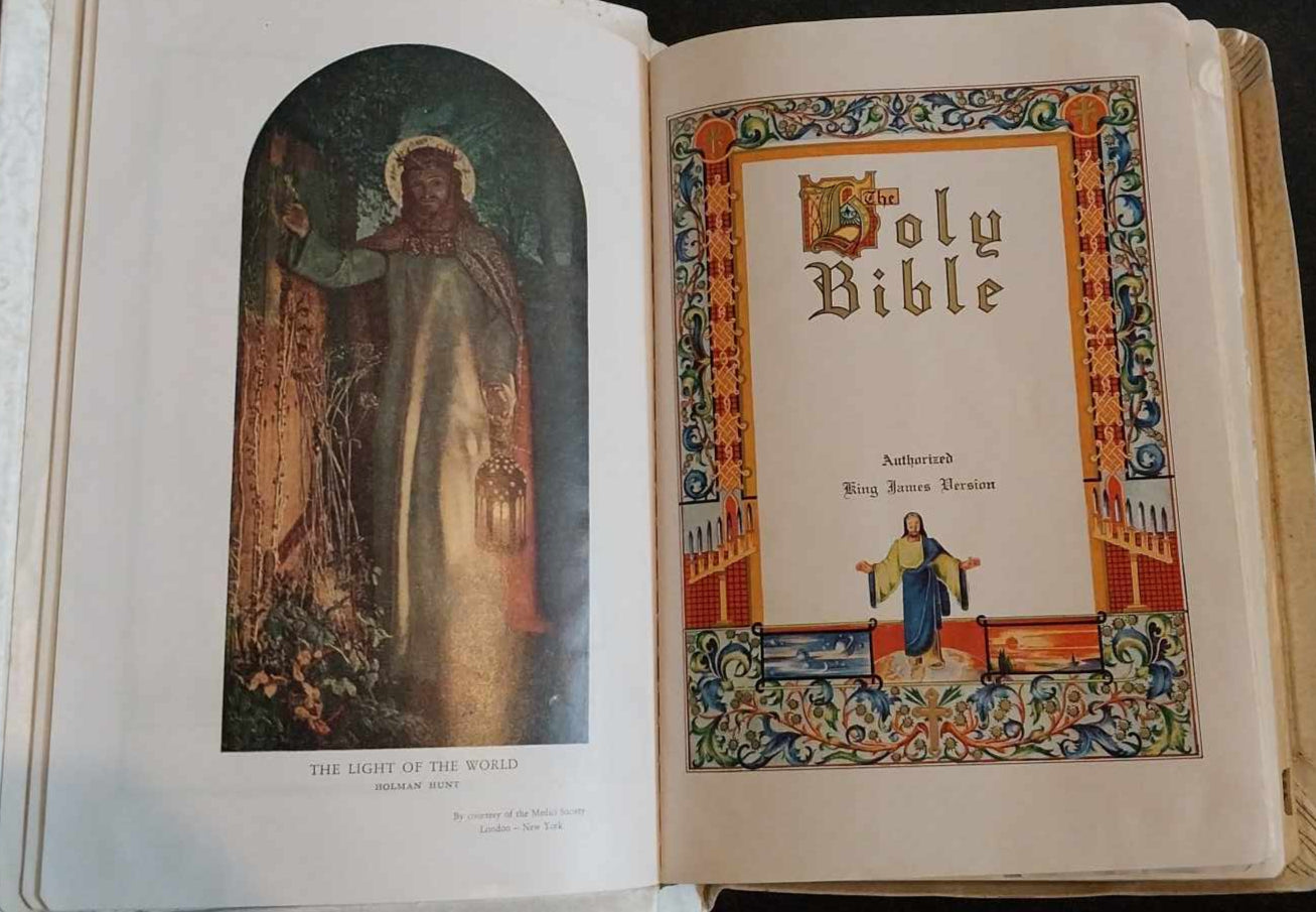 KJV Holy Bible, Light of the World Edition image 1