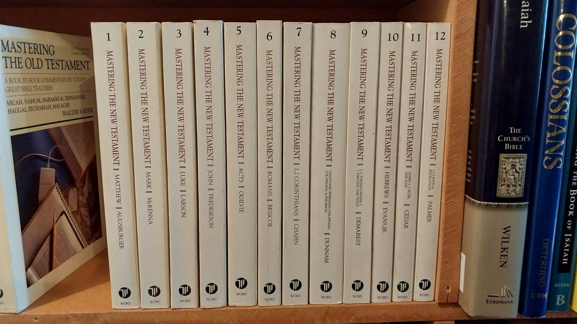 Mastering The New Testament: A Book-by-Book Commentary 12-volume set image 0