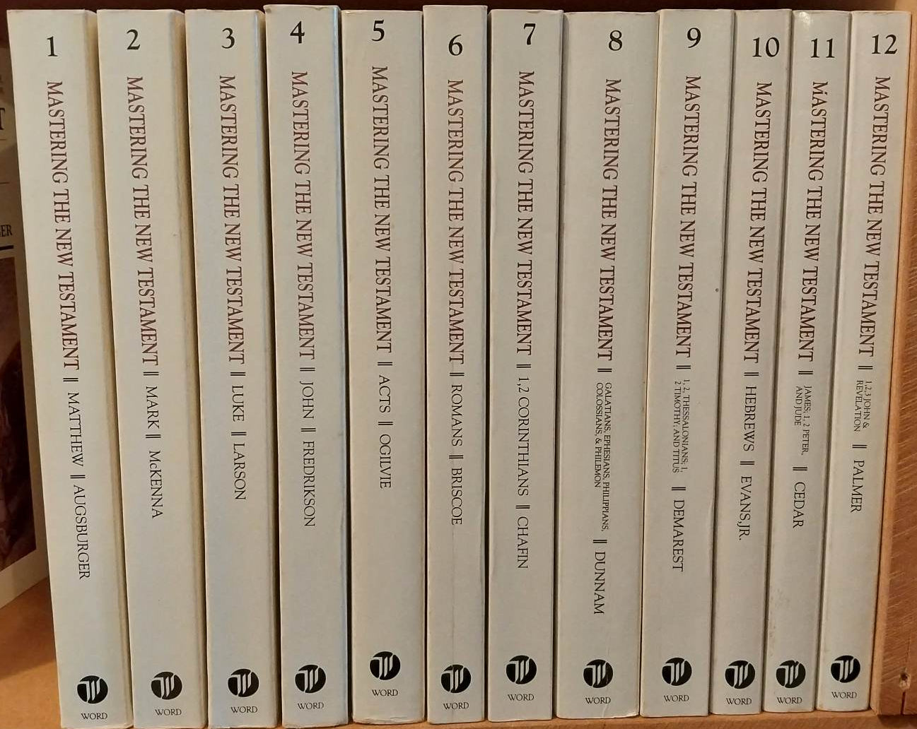 Mastering The New Testament: A Book-by-Book Commentary 12-volume set image 0