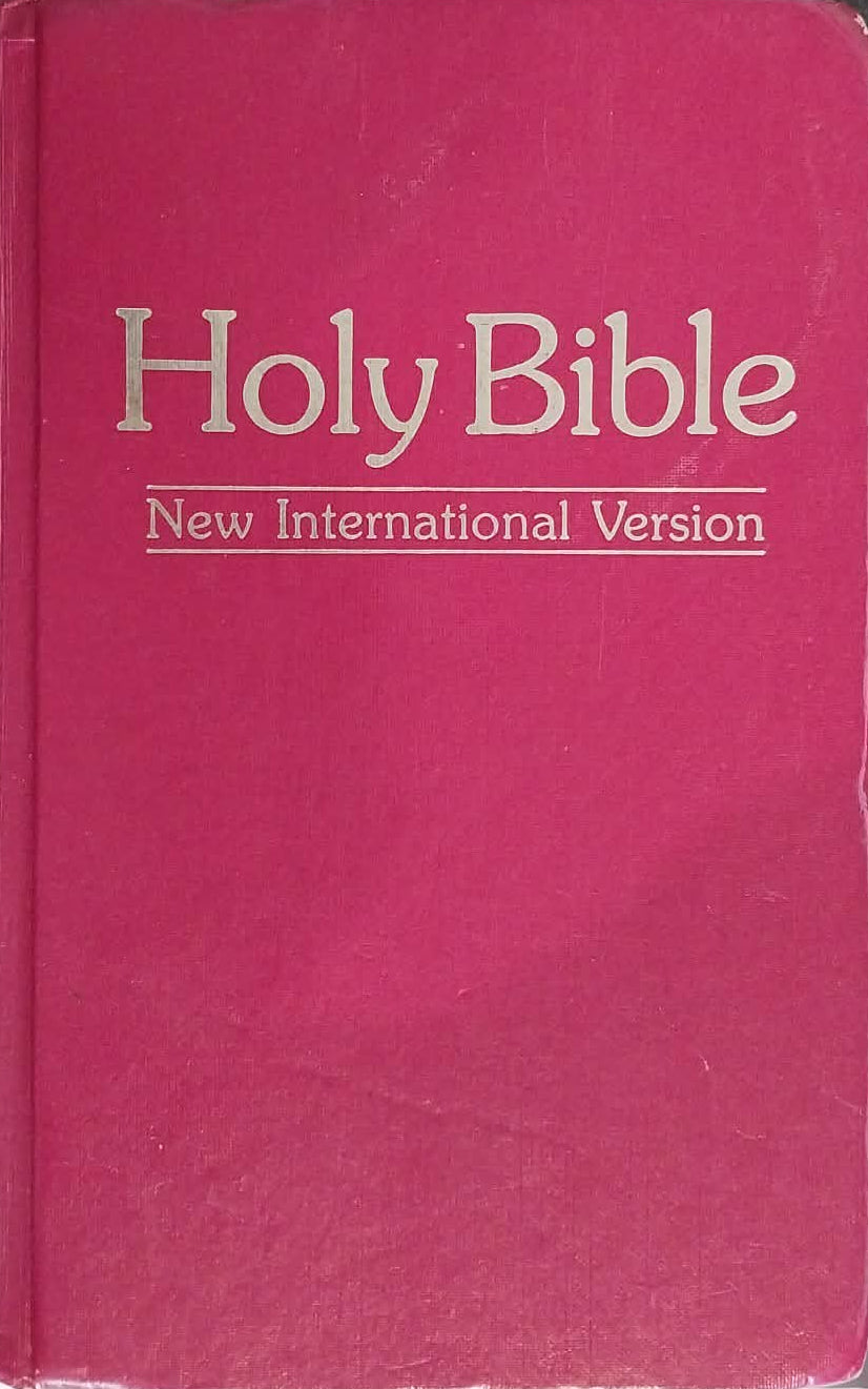 1984 NIV Holy Bible, Red Hardcover