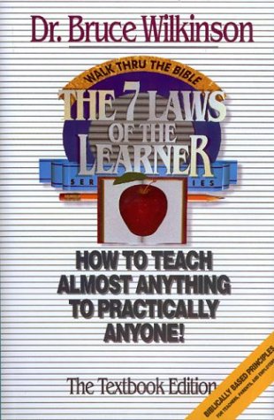 Seven Laws of the Learner by Bruce Wilkinson image 0