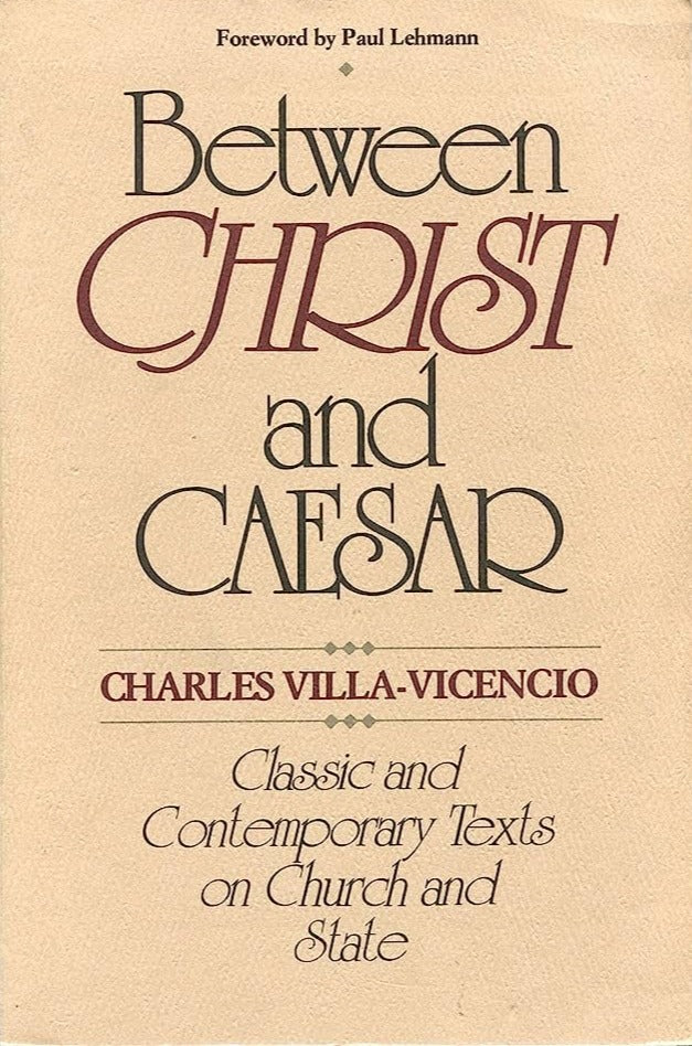 Between Christ and Ceasar by Charles Villa-Vicencio image 0