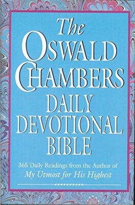 NKJV Oswald Chambers Daily Devotional Bible image 0