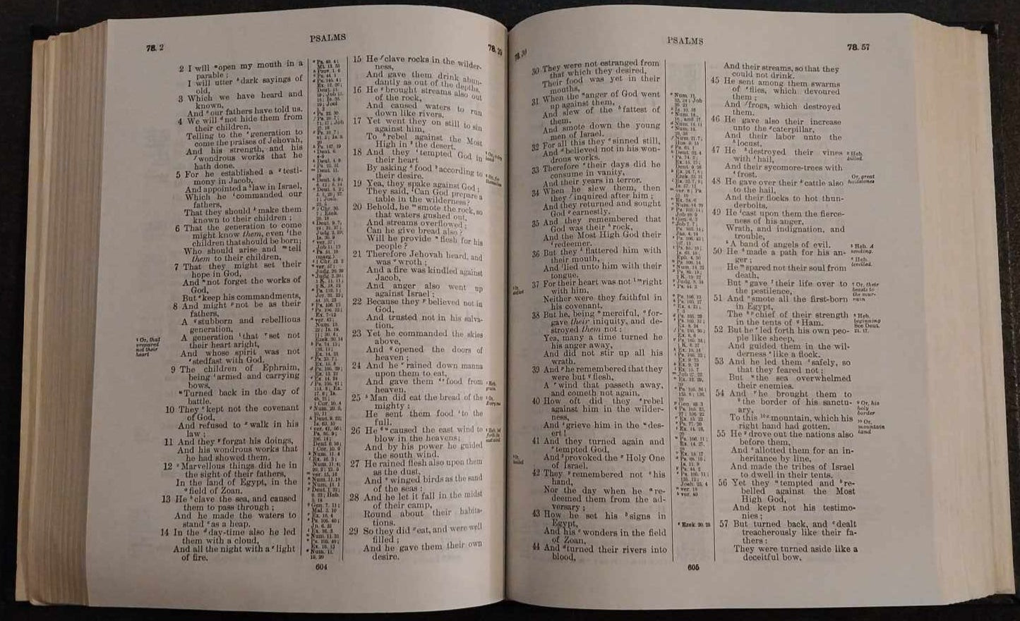 ASV Holy Bible, Hardcover, References image 1