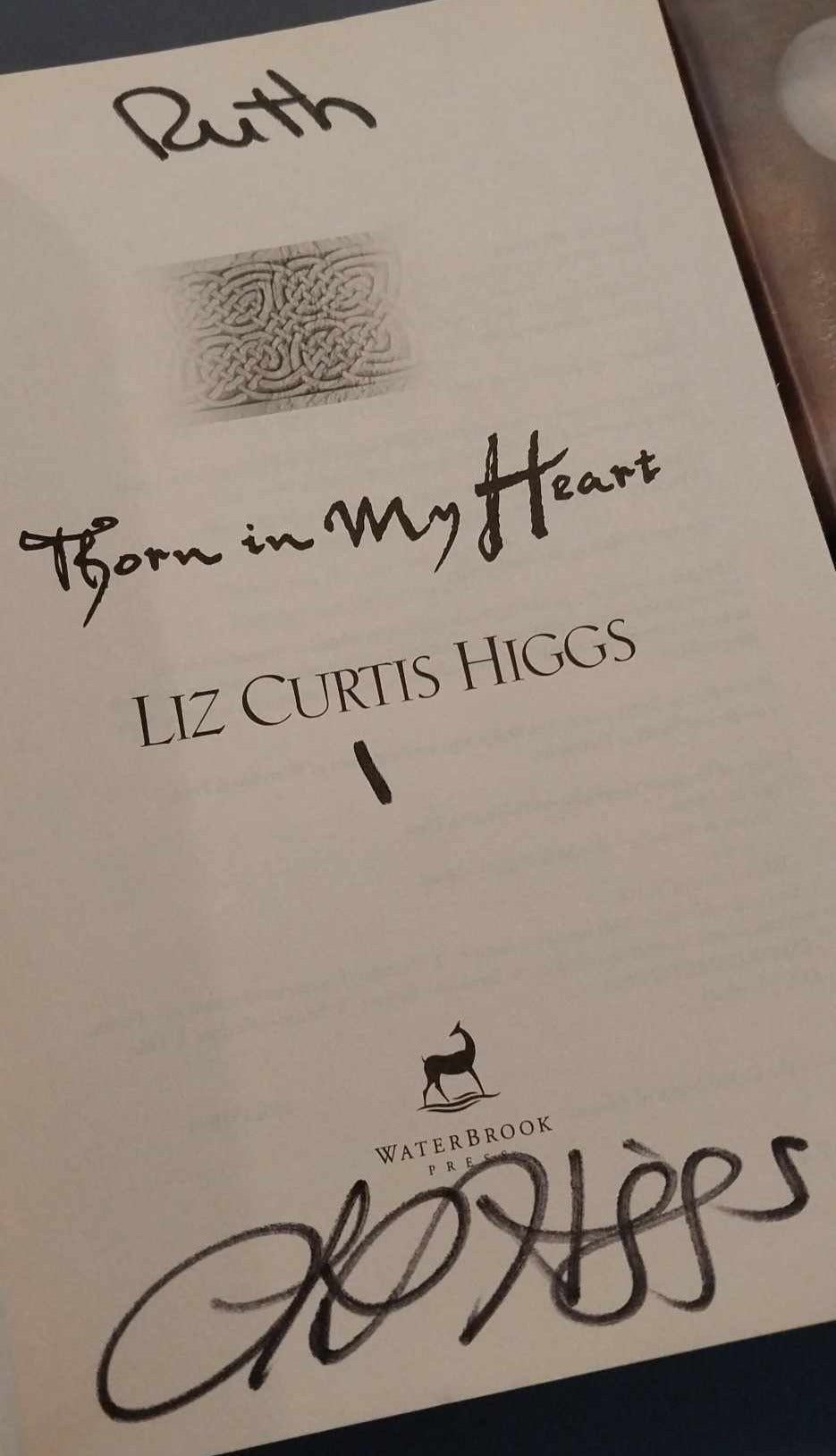 Lowlands of Scotland Series (Books 1-3) by Liz Curtis Higgs, Signed image 2