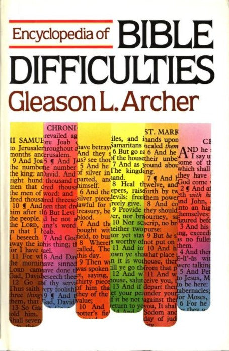 Encyclopedia of Bible Difficulties by Gleason L. Archer image 0