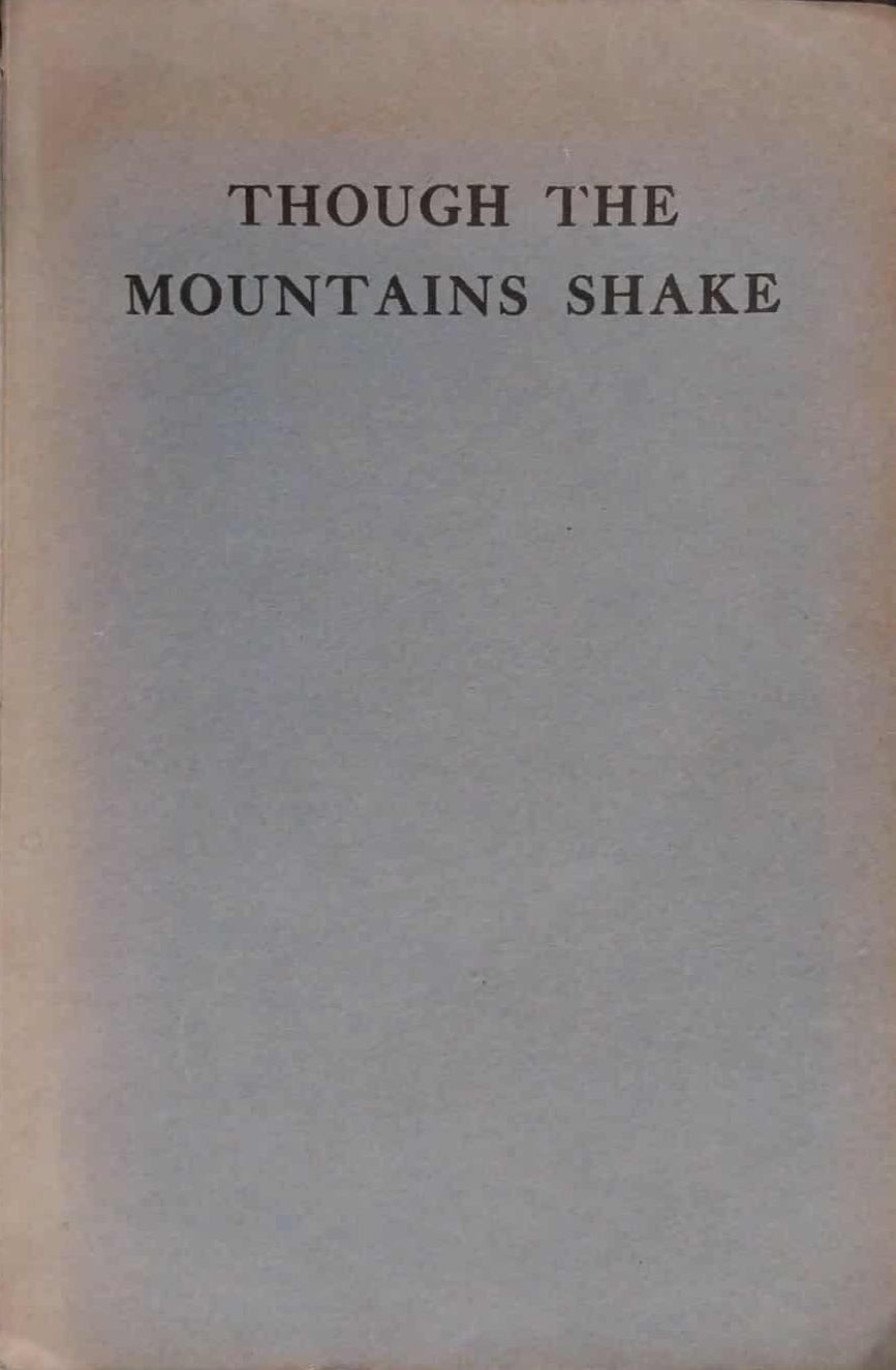 Though the Mountains Shake by Amy Carmichael image 0