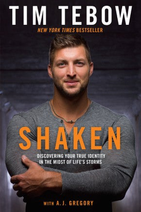 Shaken by Tim Tebow: Book, Bible Study, and DVD set image 1
