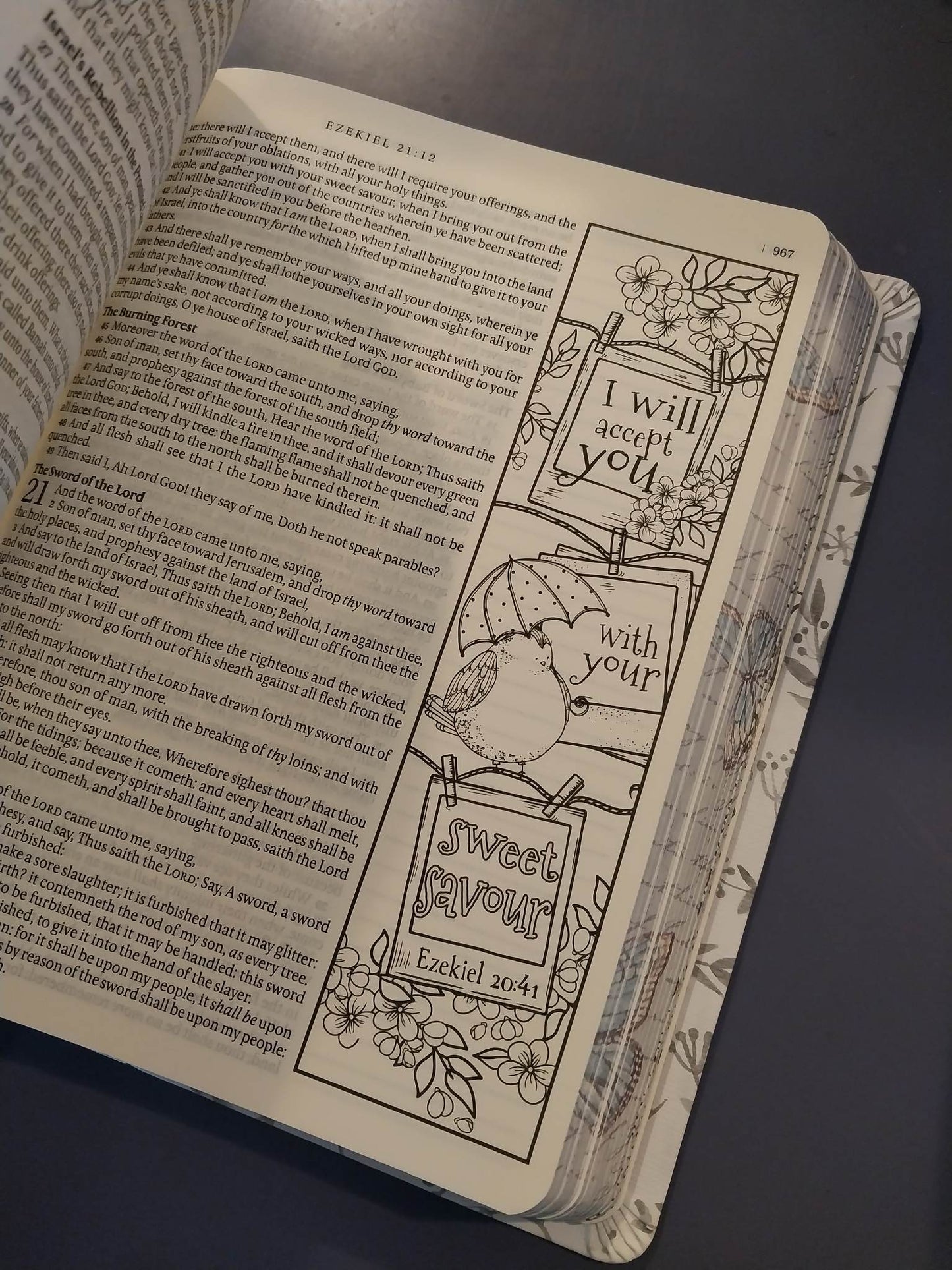 KJV My Promise Bible, Journalling & Colouring Bible image 4