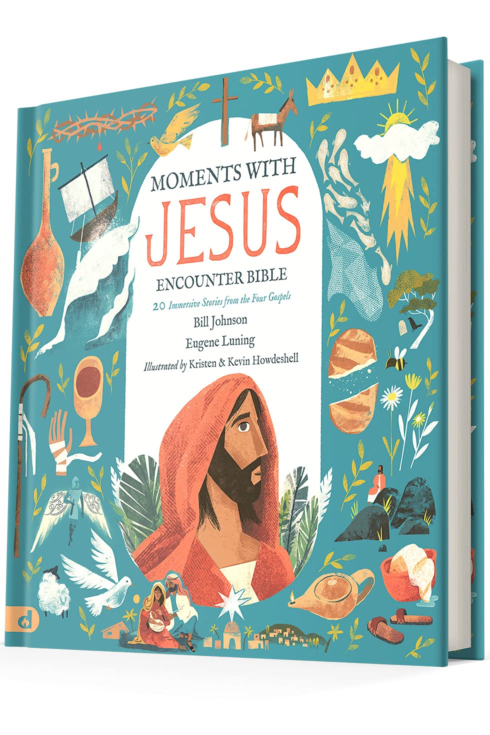 Moments With Jesus: Encounter Bible by Bill Johnson, Eugene Luning image 0