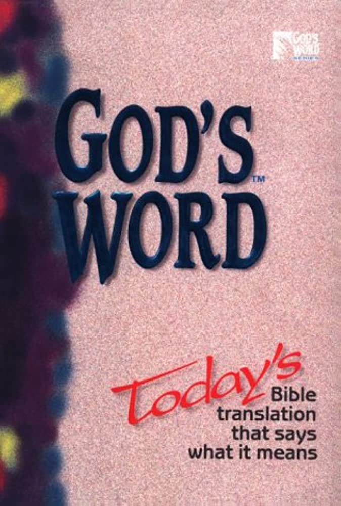 God's Word: Today's Bible Translation that Says What it Means image 0