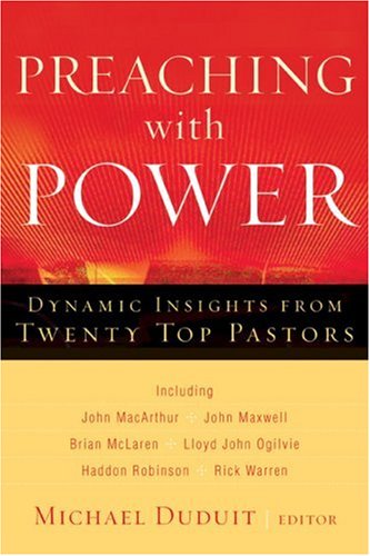 Preaching With Power edited by Michael Duduit image 0