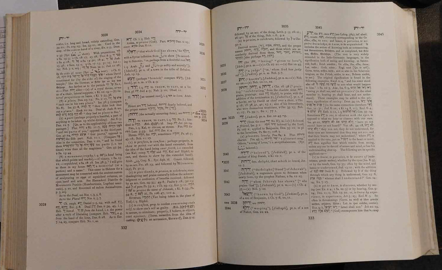 Gesenius Hebrew and Chaldee Lexicon to the Old Testament image 1