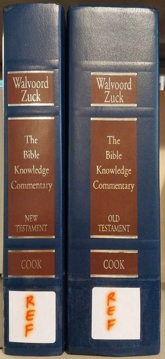 Bible Knowledge Commentary Set (2 Volumes). Walvoord and Zuck image 0