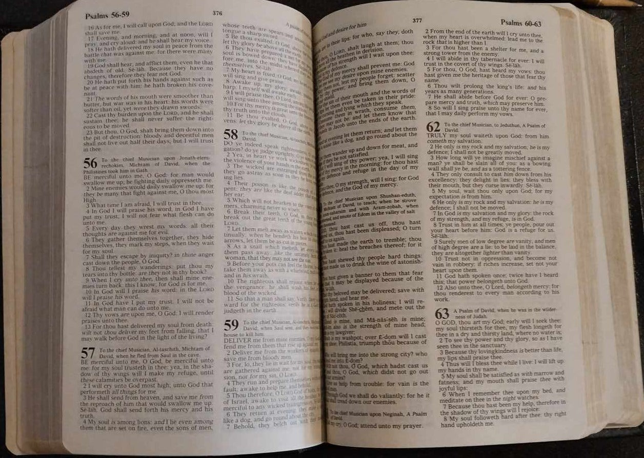 KJV Holy Bible, Red Letter Edition, Bonded Leather image 1