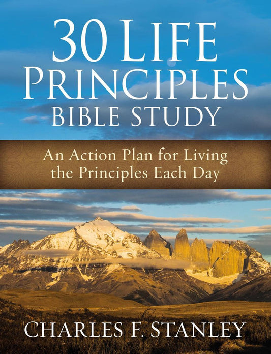 30 Life Principles Bible Study by Charles F. Stanley image 0