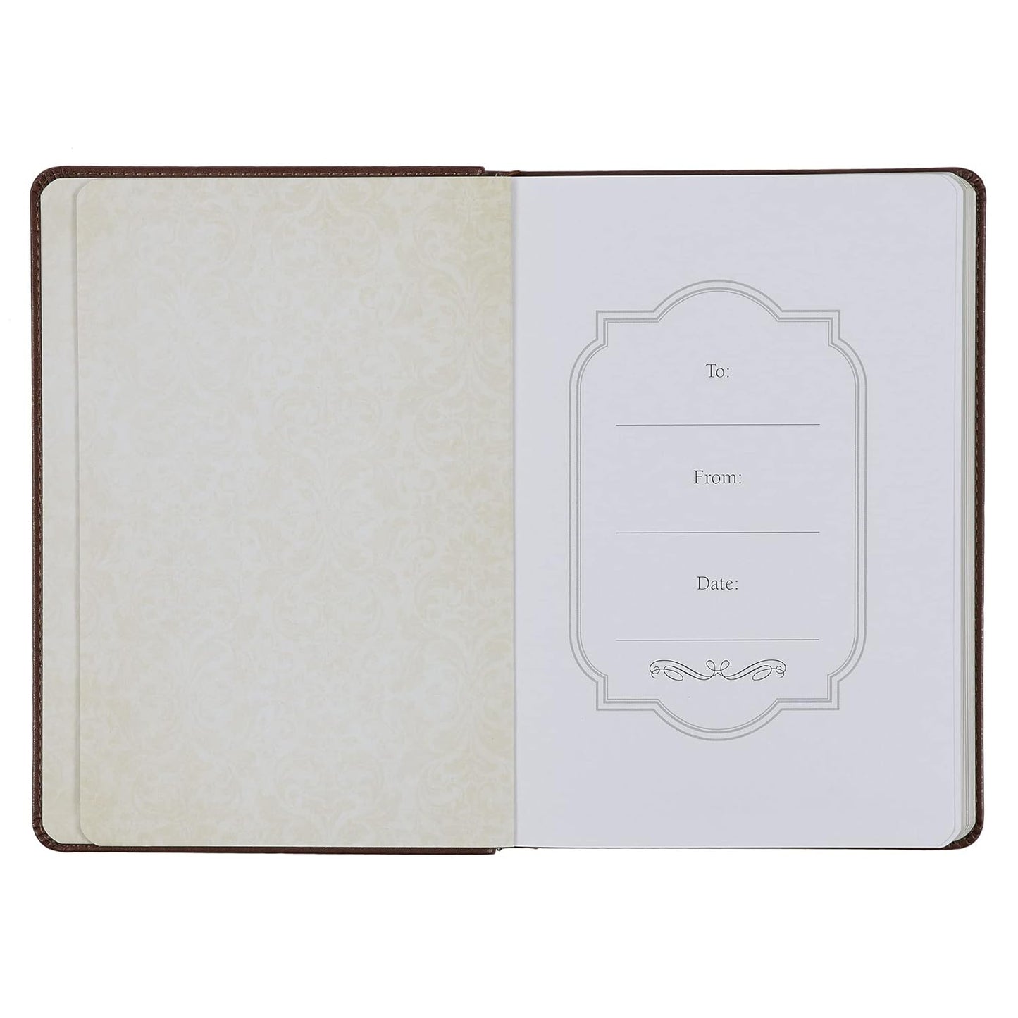 Lord's Prayer Faux Leather Journal