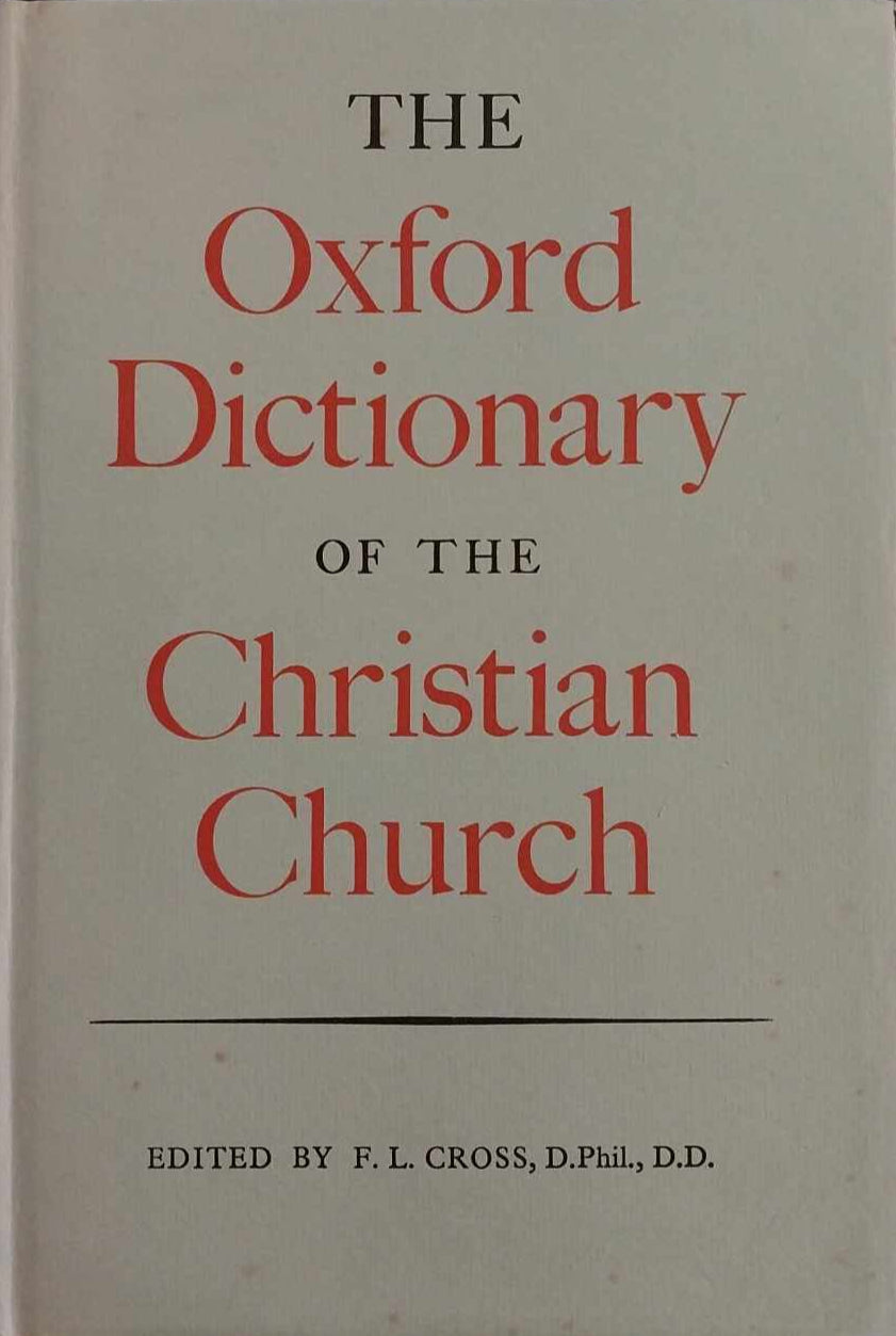 Oxford Christian Dictionary of the Christian Church image 1