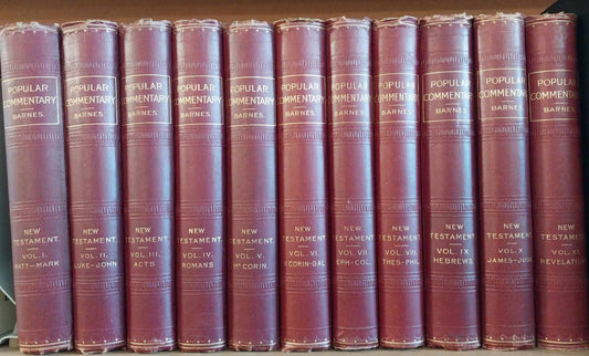Popular Commentary on the New Testament by Albert Barnes, Complete New Testament image 0