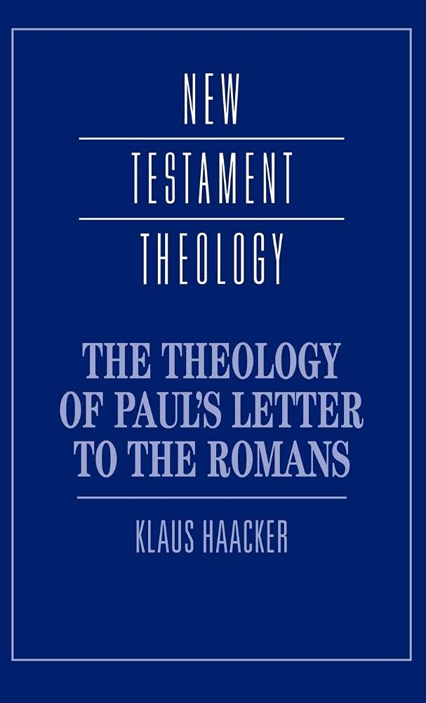 Theology of Paul's Letter to the Romans by Klaus Haacker image 0