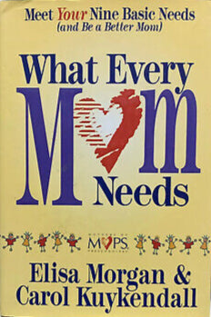 What Every Mom Needs by Elisa Morgan and Carol Kuykendall image 0