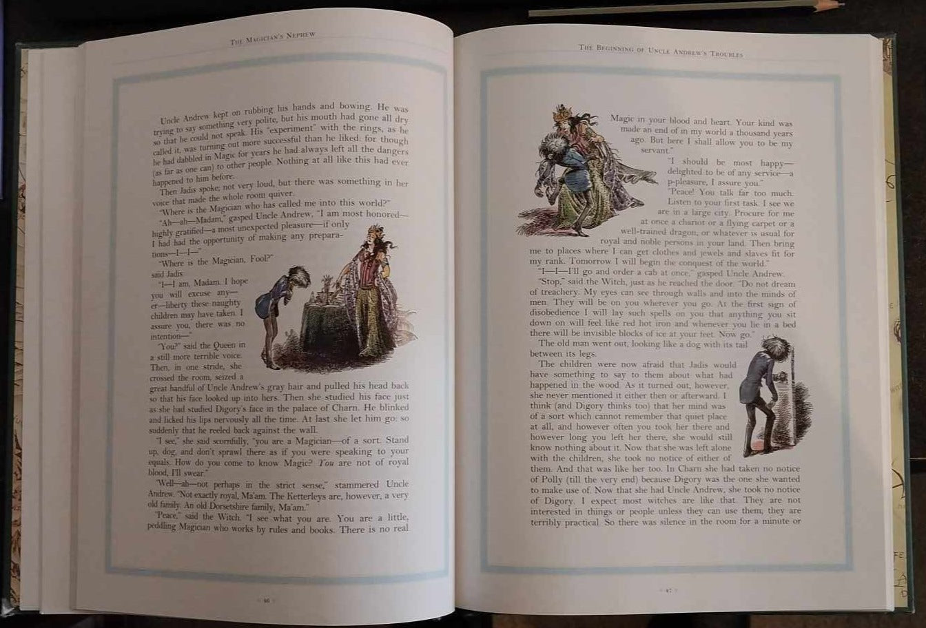 Magician's Nephew (Chronicles of Narnia #1), Large Illustrated Ed. by C.S. Lewis image 2