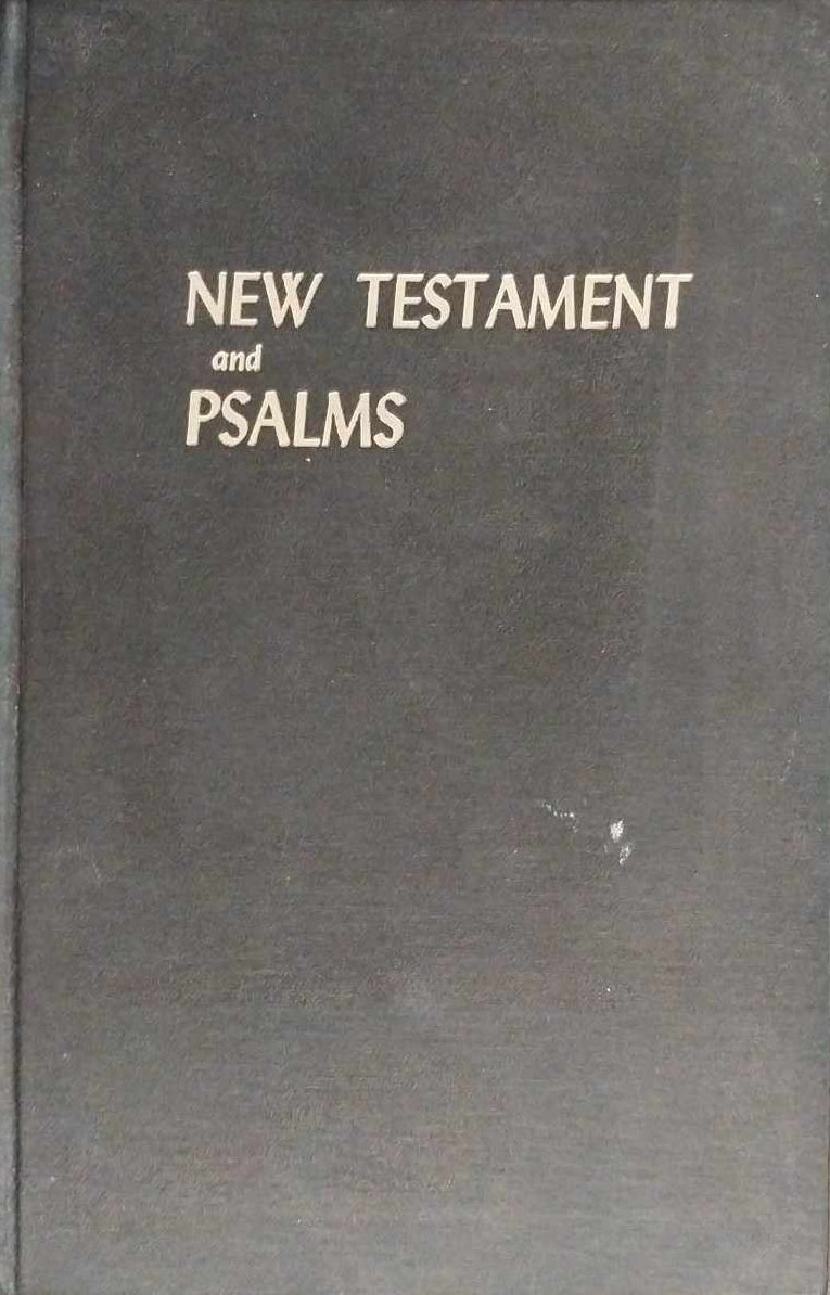KJV New Testament and Psalms, Super Giant Print image 0