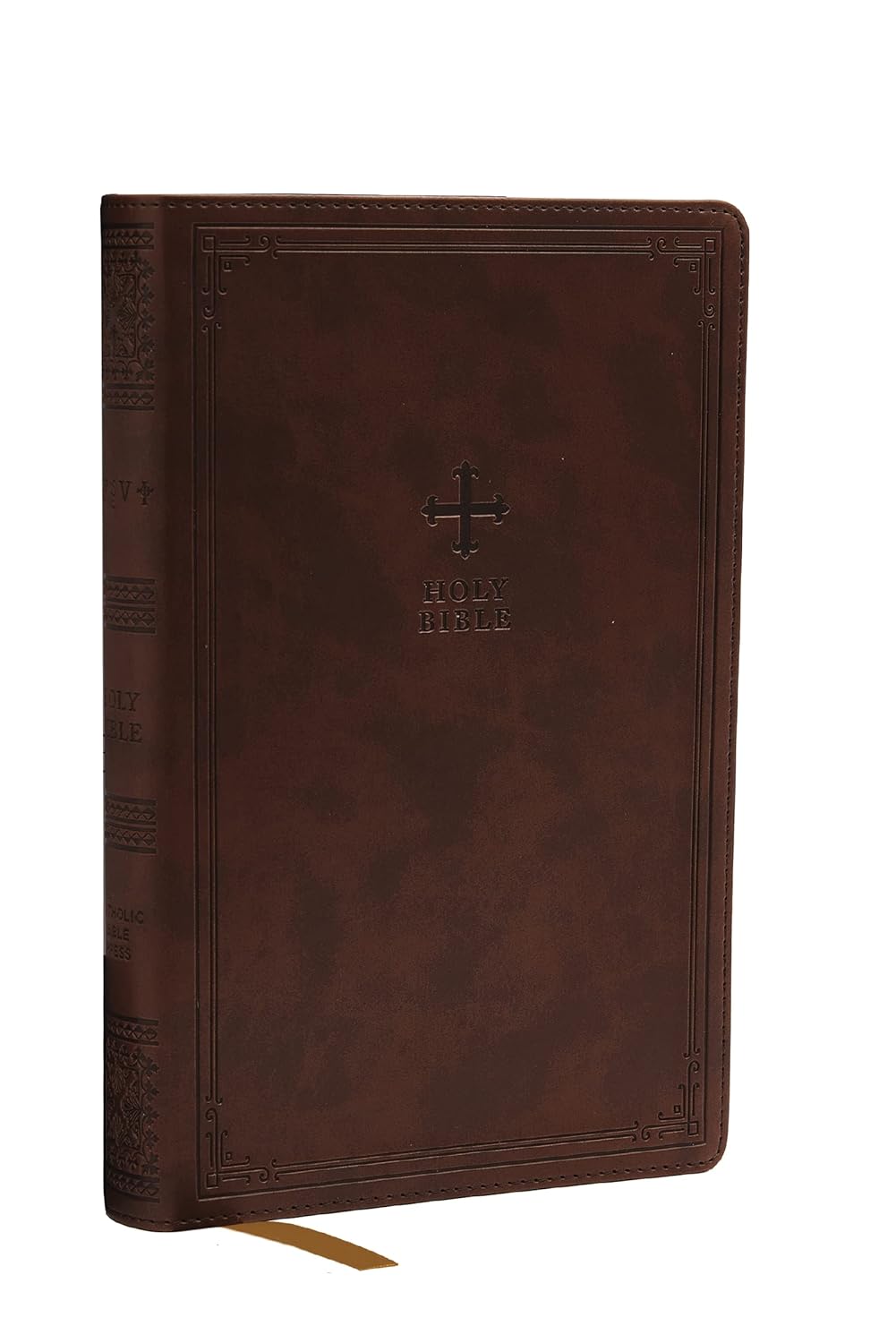 NRSV Catholic Bible, Gift Edition, Comfort Print, Leathersoft, Brown