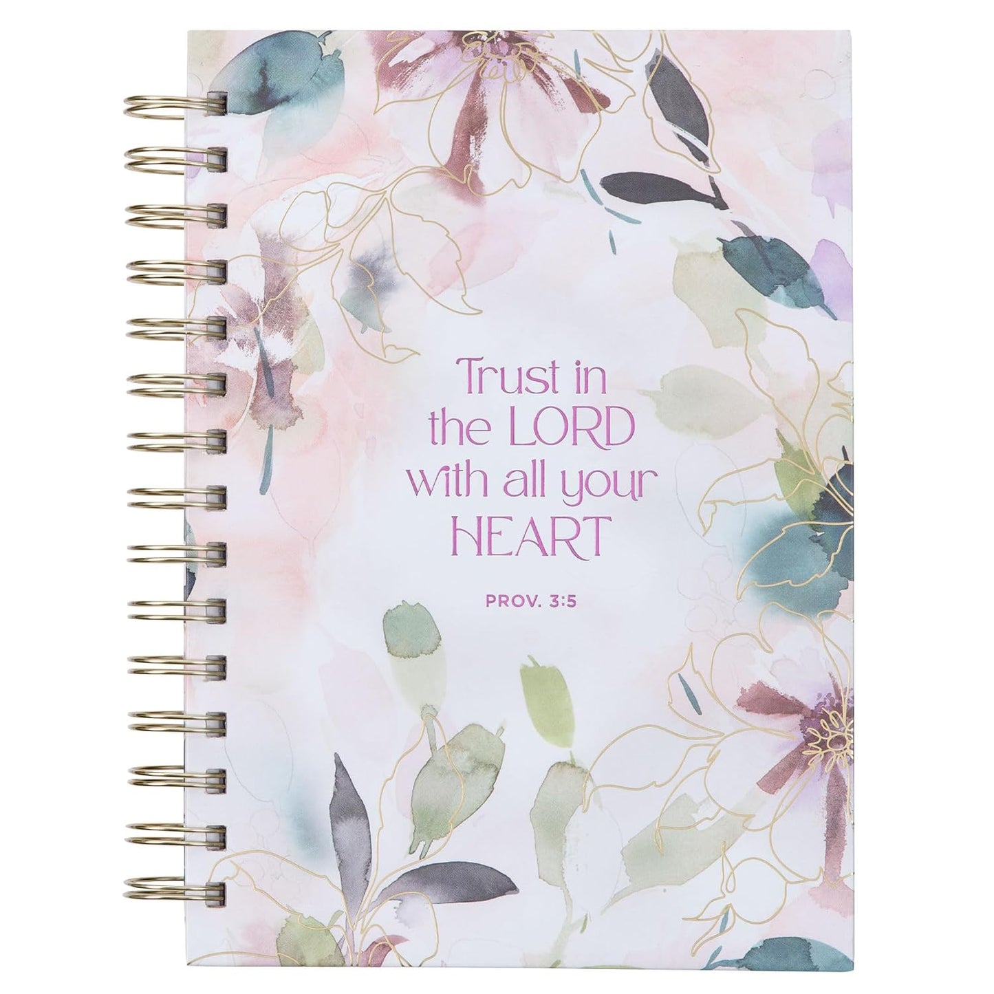 Journal: Trust In The Lord, A5 Spiralbound