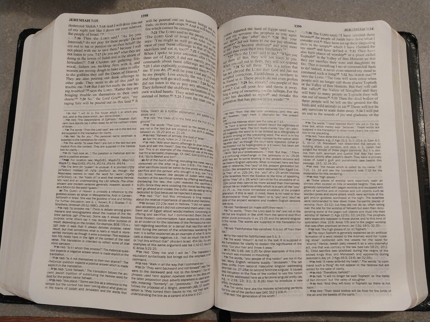 The NET Bible First Edition with 60,932 Translators' Notes image 1