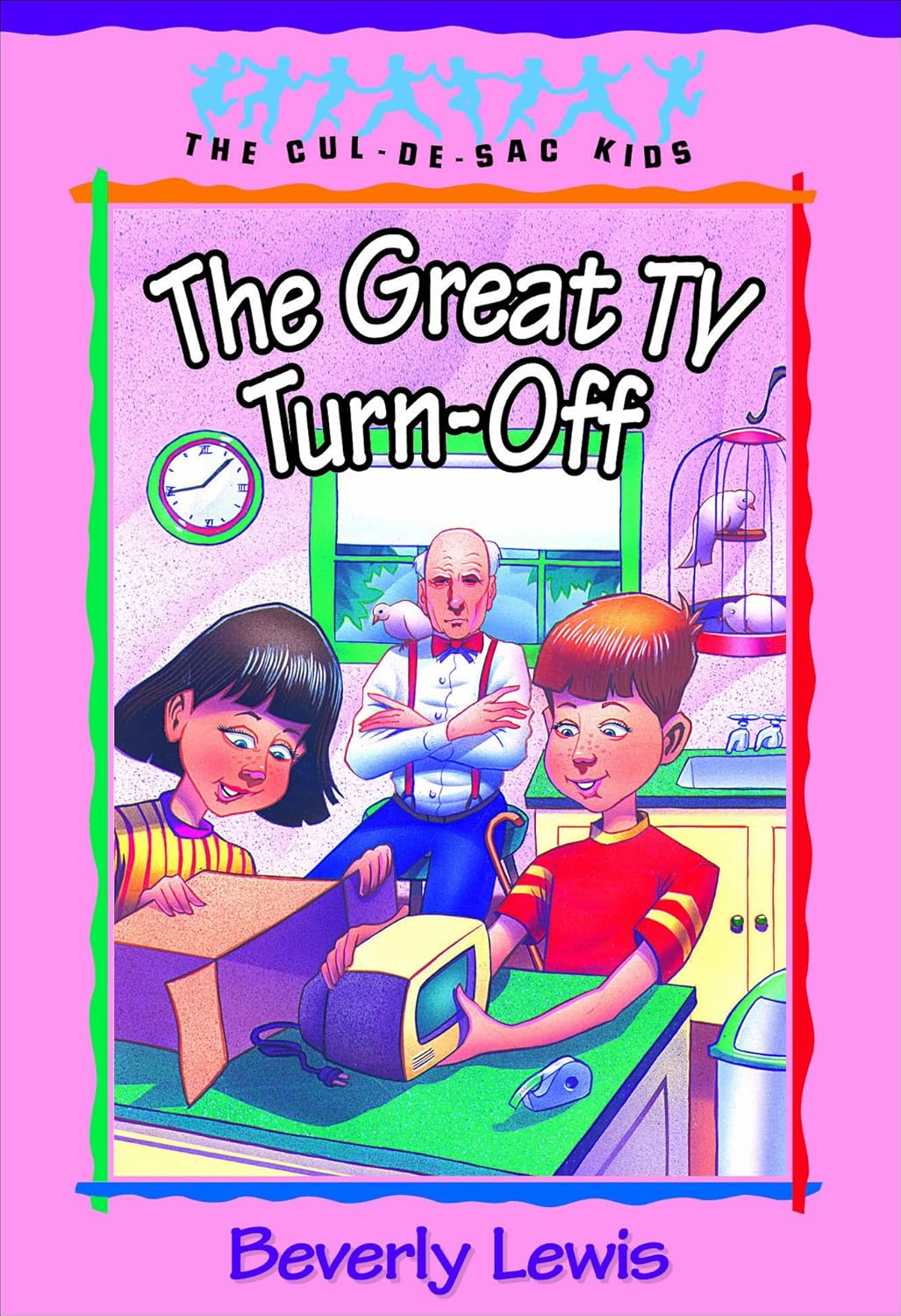 Great TV Turn-Off (Cul-De-Sac Kids #18) by Beverly Lewis image 0