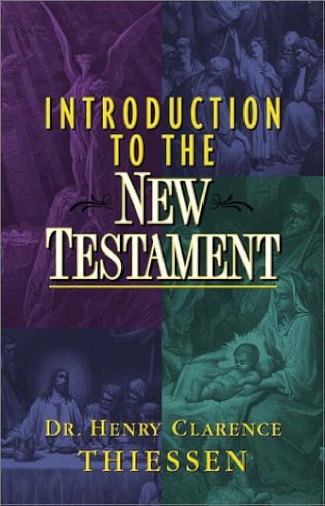 Introduction to the New Testament by Dr. Henry Clarence Thiessen image 0