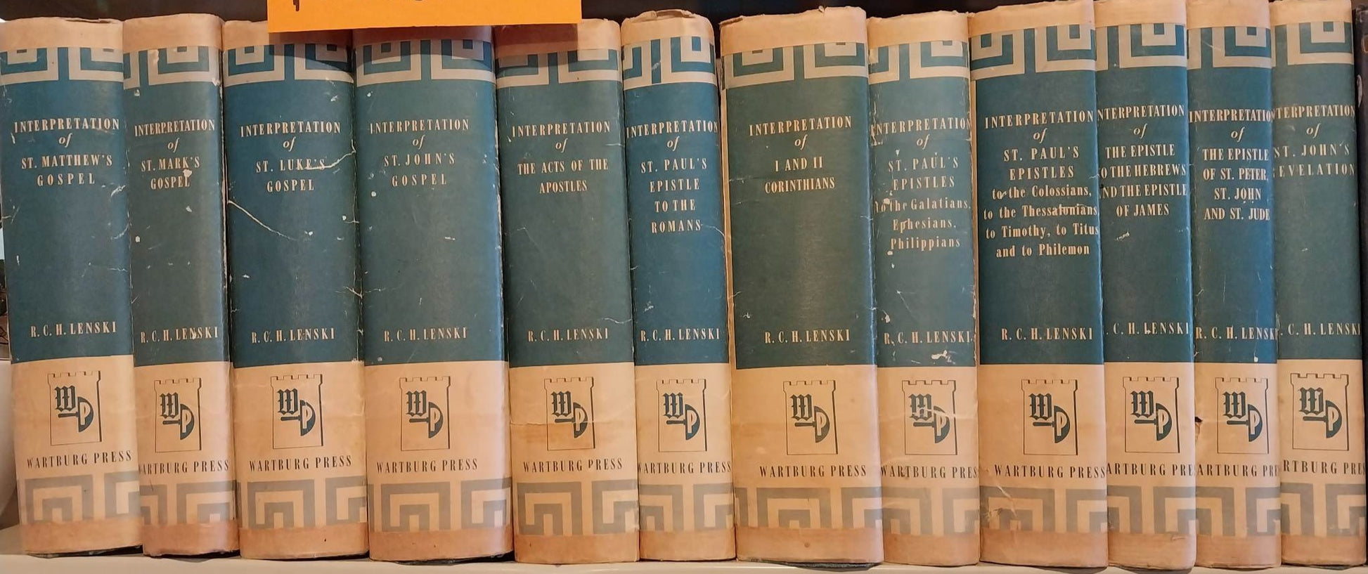 Interpretation New Testament Commentaries by R.C.H. Lenski, 12-Volume Set image 0