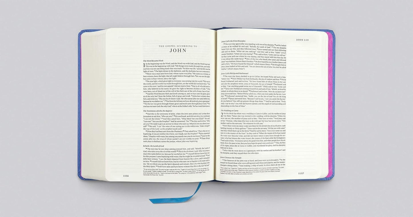 ESV Single Column Journaling Bible, Artist Series: Jess Phoenix, Garden