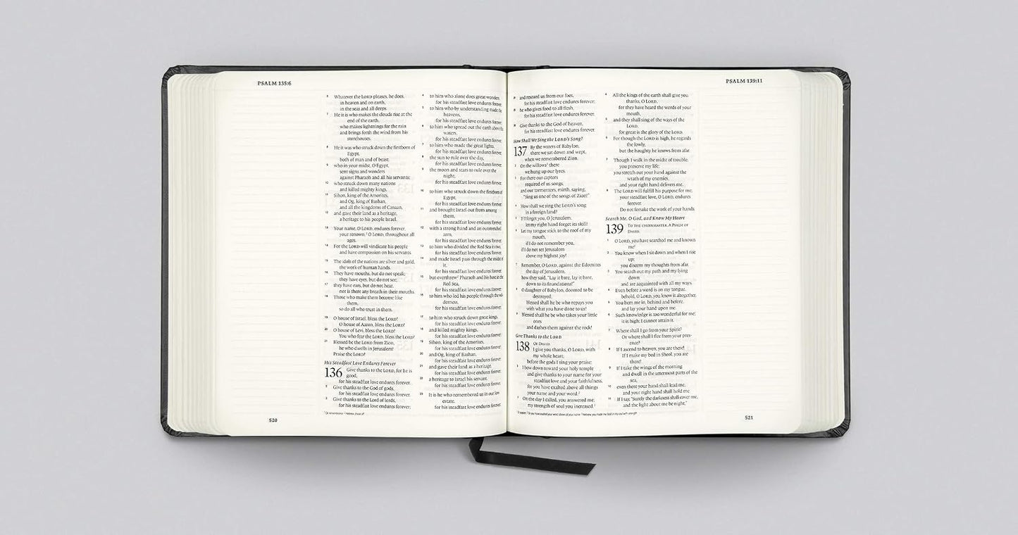 ESV Journaling Bible, Black Hardcover