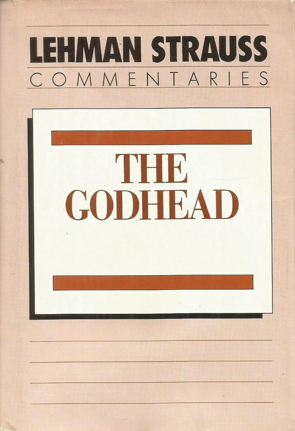 The Godhead by Lehman Strauss image 0