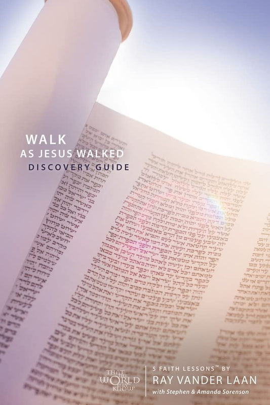 Walk as Jesus Walked Discovery Guide: 5 Faith Lessons by Ray Vander Laan image 0