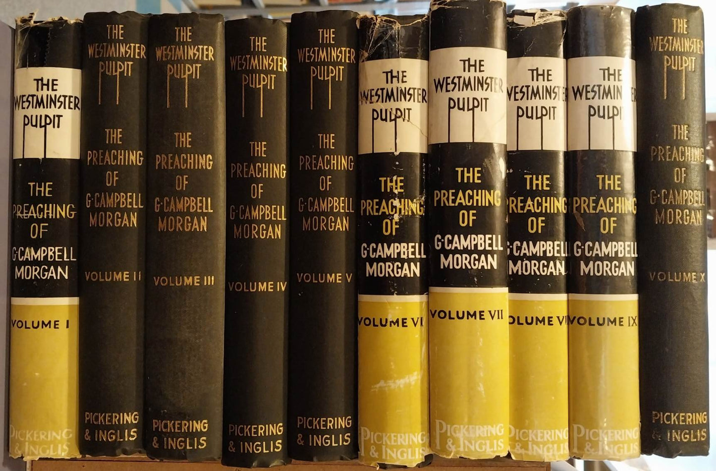 The Westminster Pulpit: The Preaching of Campbell Morgan 10-Volume Set image 0