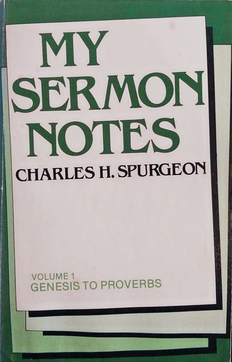 My Sermon Notes by Charles H. Spurgeon 4-Volume Set image 1