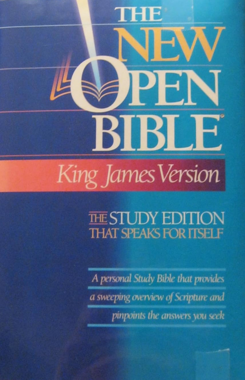 KJV New Open Bible, Study Edition