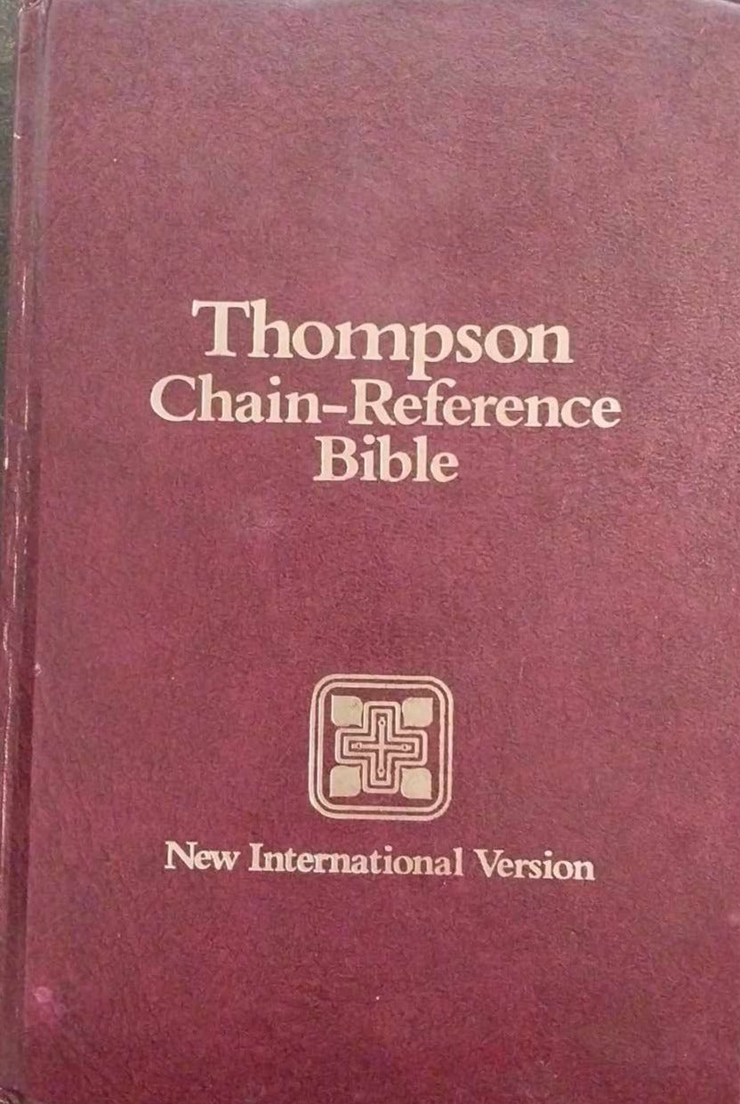 NIV Thompson Chain-Reference Bible, Red Hardcover image 0