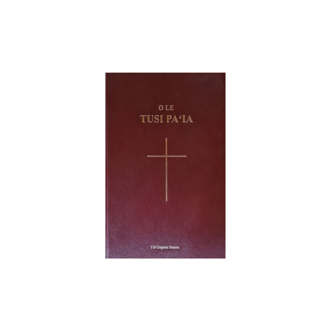 Samoan Bible Revised Catholic Hardcover