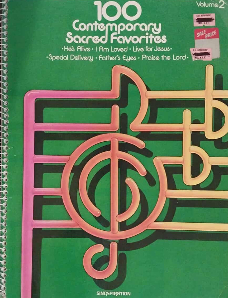 100 Contemporary Sacred Favourites Volume 2 (Music Book) image 0